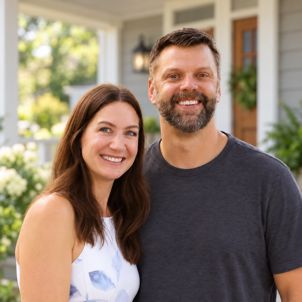Tammy and Bryan, founders of Riverwood Homes